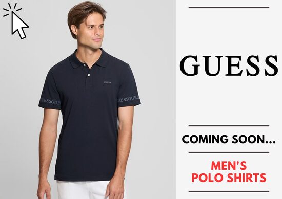 GUESS MEN'S POLO SHIRT IN SIZE RANGE FROM 13,45€ / PIECE